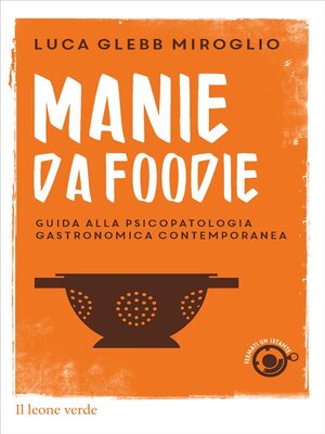 cover image of Manie da foodie